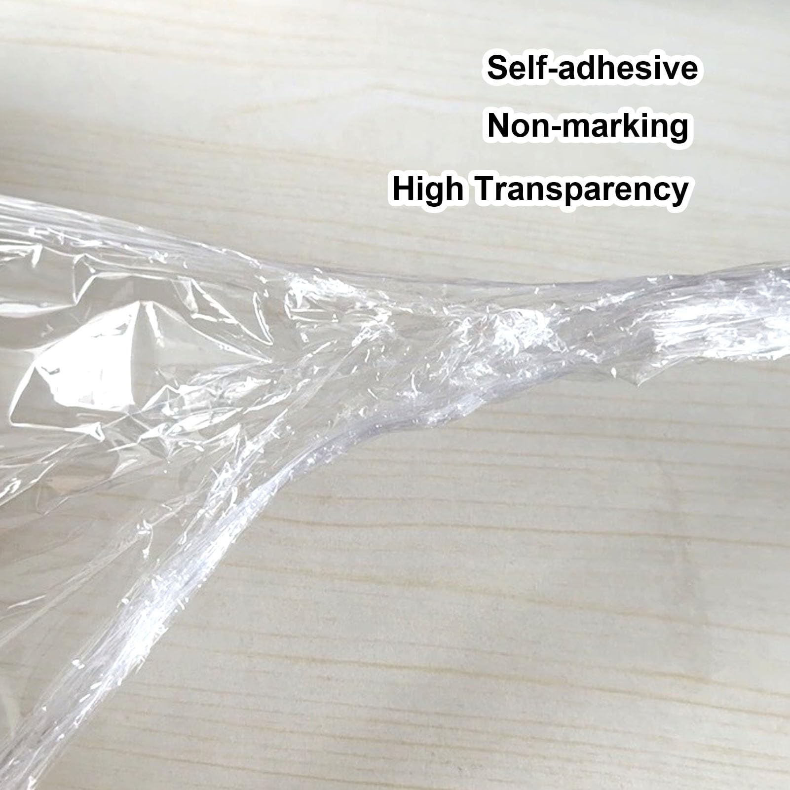 AMOGATO Stretch Film - 15 Inch x 1000 Feet x 2 Pack, Heavy Duty Clear Stretch Wrap, Strong, Residue-Free, Easy to Use, 60 Gauge Stretch Wrap Film for Moving and Packaging