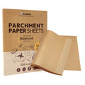 Katbite 220 Pcs Parchment Paper Sheets Balanced Series, 12x16 Inches Unbleached Baking Paper Non-Stick for Gently Baking, Pre-Cut Parchment Paper Suitable for Baking, Cooking,Air Fryer