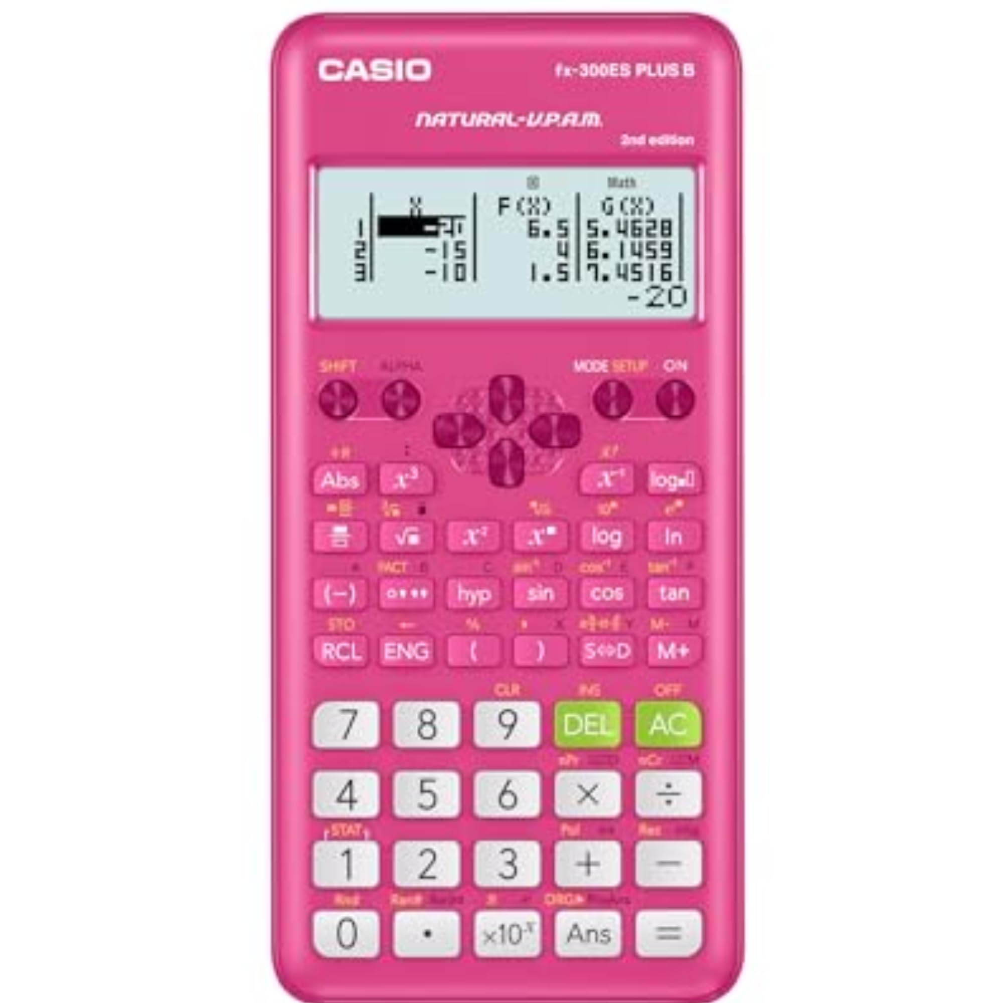 Casio fx-300ESPLS2 Pink Scientific Calculator