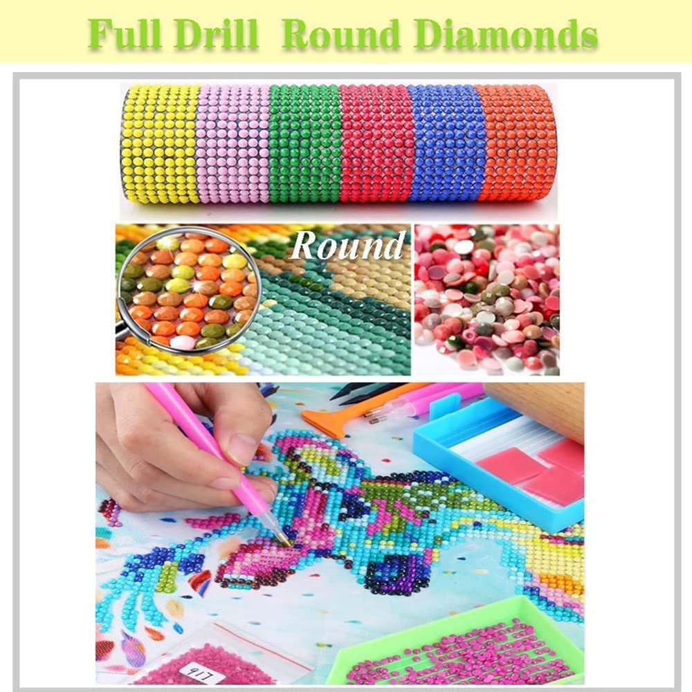 6 Pack Cityscape Diamond Painting Kits for Adults,Famous Landscape Diamond Art Kits for Adults,5D Full Drill DIY Scenery Diamond Dot Gem Art Kit Wall Home Decor Arts Craft 12x16 inch