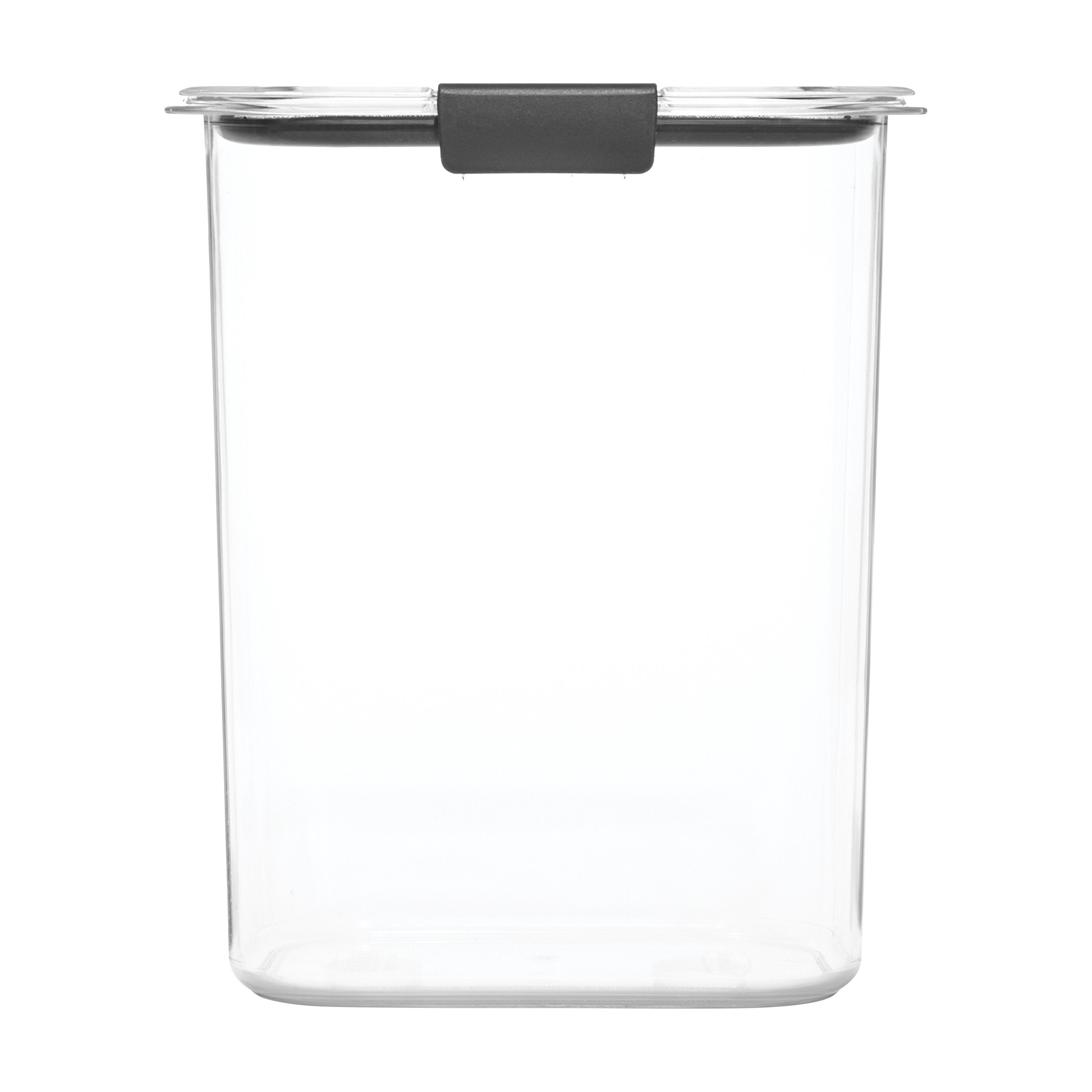 Rubbermaid Brilliance Airtight Food Storage Container | Pantry Storage Container for Flour, Sugar, and Rice | 3.7 L (16 Cup)