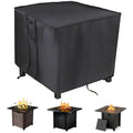 Saking Fire Pit Cover,28 inch Firepit Covers Square Gas Fireplace Fire Pit Table Cover for Propane Fire Pit- 28 X 28 inch