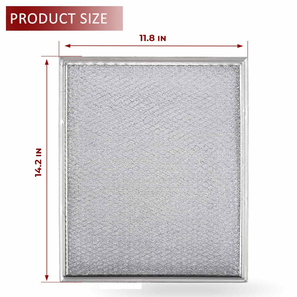 BPS1FA30 Range Hood Filter 11-3/4" x 14-1/4" x 3/8" Compatible with Broan Range Hood – Replaces: BPS1FA30 99010299 S99010299 AP3378953 8322 S99010305 bpjdfa30 – Pack of 2