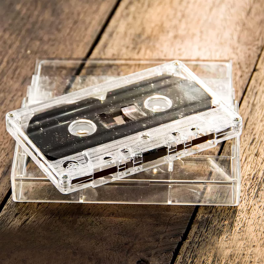 Fasmov 30 Pack Cassette Tape Cases, Clear Plastic Storage Cases, Perfect for Audio Cassette Tape Organization, 4.25" L x 2.75" W x 0.6" H