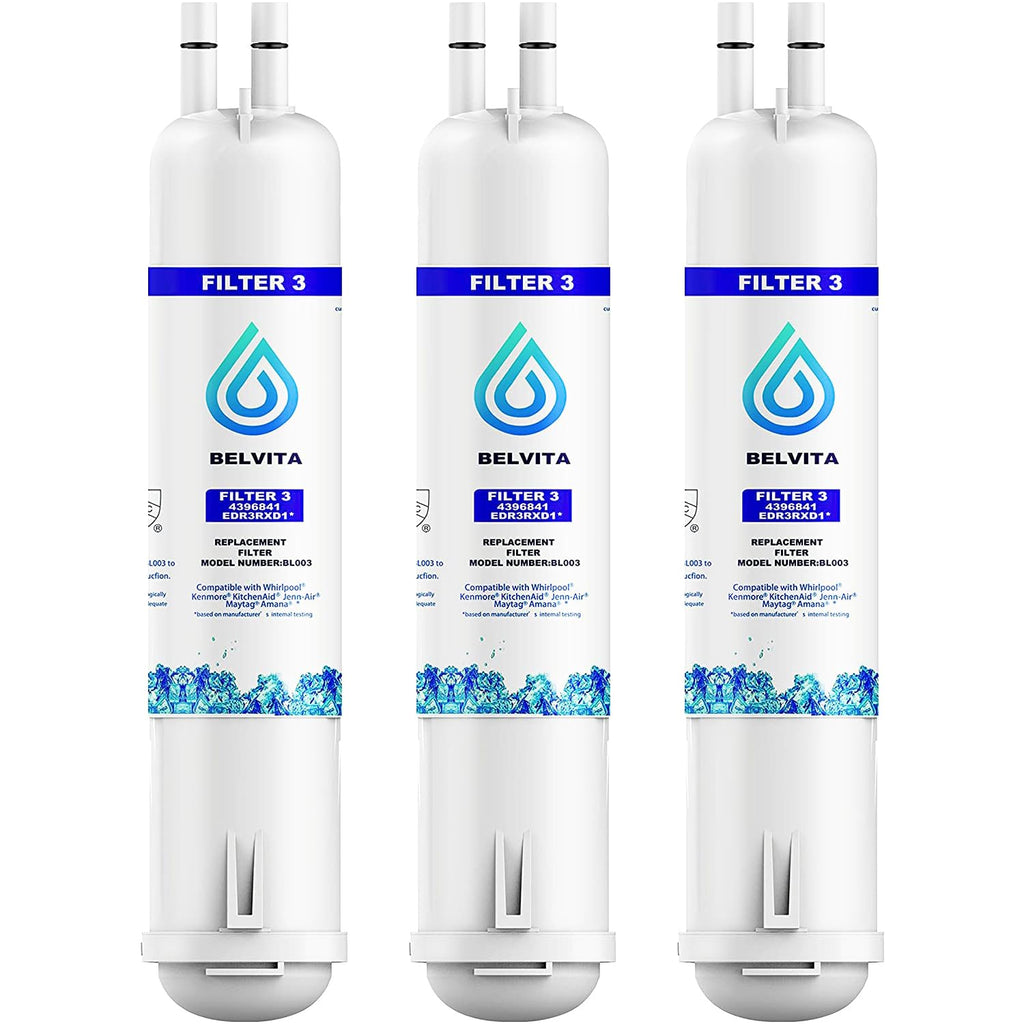 Ice Refrigerator Water Filter 3 Compatible with Kenmore 9083 9030-White(3pcs)