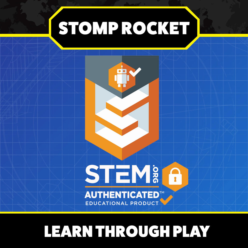 The Original Stomp Rocket® Ultra Rocket, 4 Rockets - Outdoor Rocket Toy Gift for Boys and Girls Ages 5 Years and Up - Comes with Toy Rocket Launcher