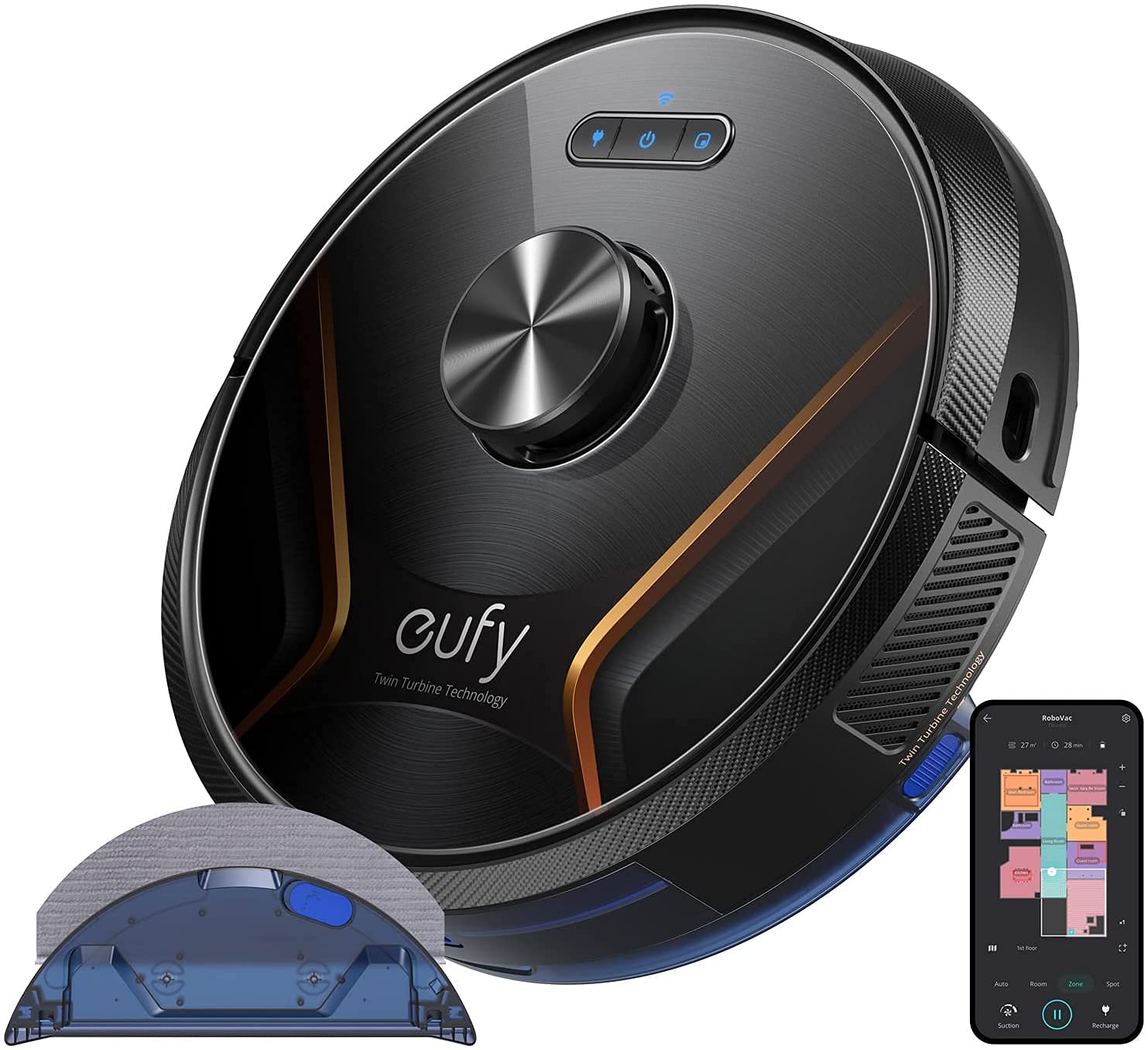 eufy RoboVac Replacement Mopping Cloths, RoboVac X8 Series Accessory