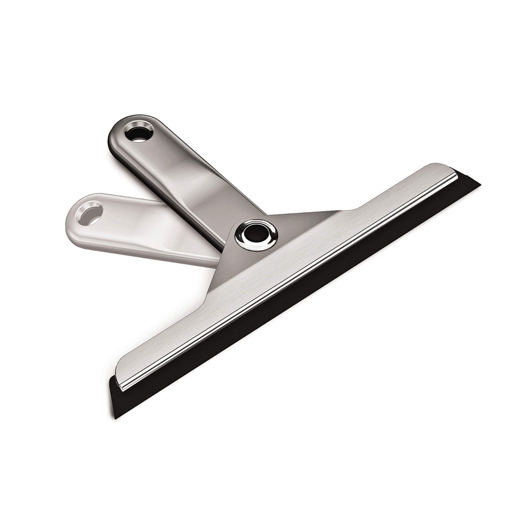 simplehuman Foldaway Shower Squeegee, Die-Cast Zinc and Anodized Aluminum
