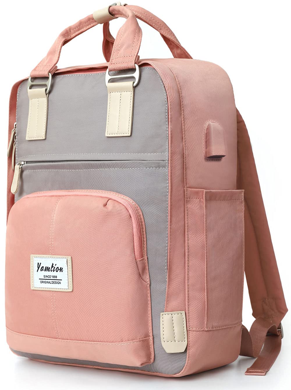 Backpack Women 15.6" School Backpack for Girls Schoolbag Student,Computer Backpack for Work Travel Business College,Bookbag for University for Teacher,Nurse