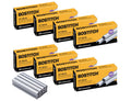 Bostitch Office B8 PowerCrown 0.25 Inch Staples, Pack of 40,000 Staples (STCRP21151/4-8), Silver
