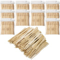 1000 Pcs Bamboo Forks, BetterJonny Disposable Forks Two Prongs Skewers Blunt End Toothpicks Mini Cocktail Tasting Forks Fruit Food Picks for Party, Banquet, Buffet and Daily Life