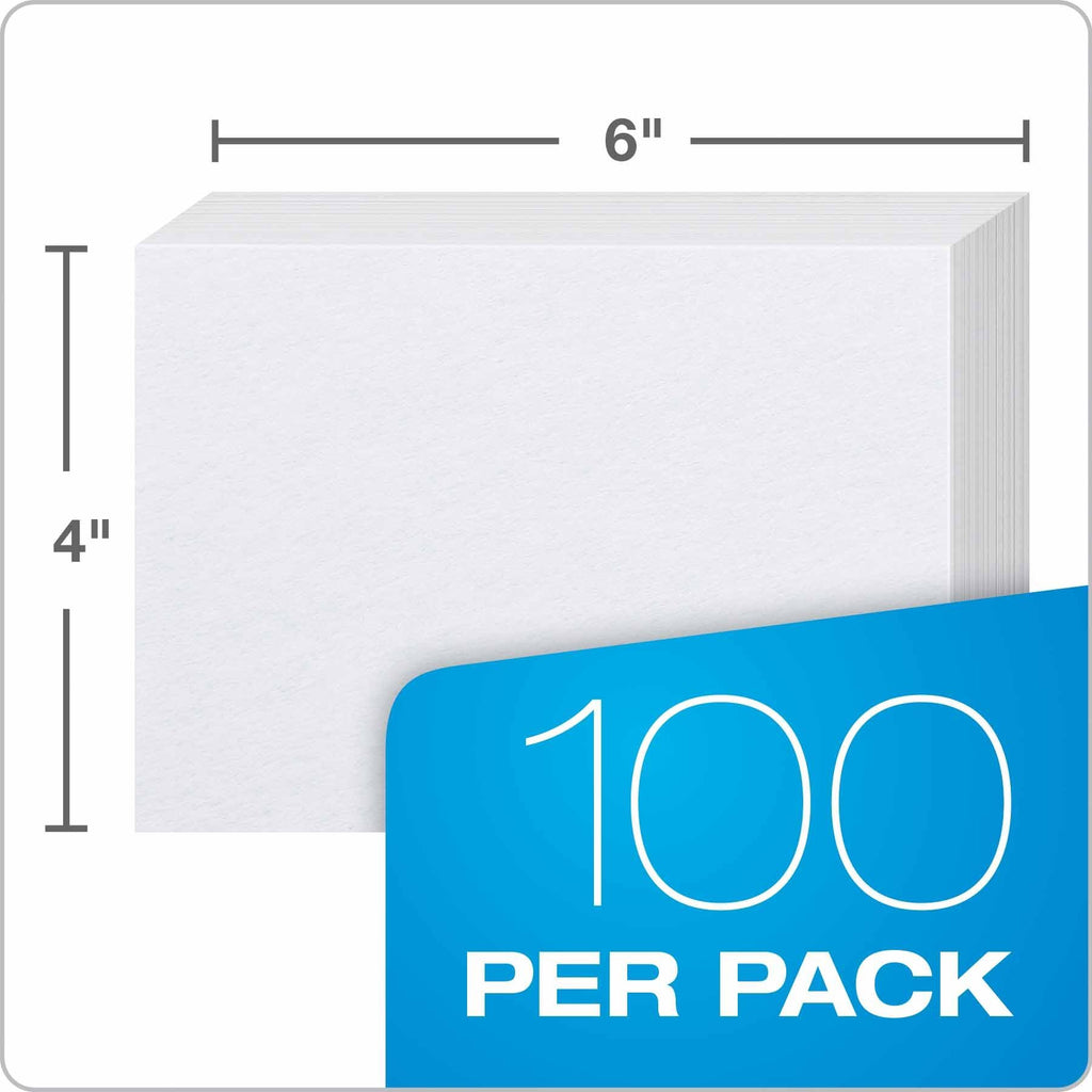 Pendaflex Oxford Blank Index Cards, 4x6 Inches, White, 1000 Cards (40)