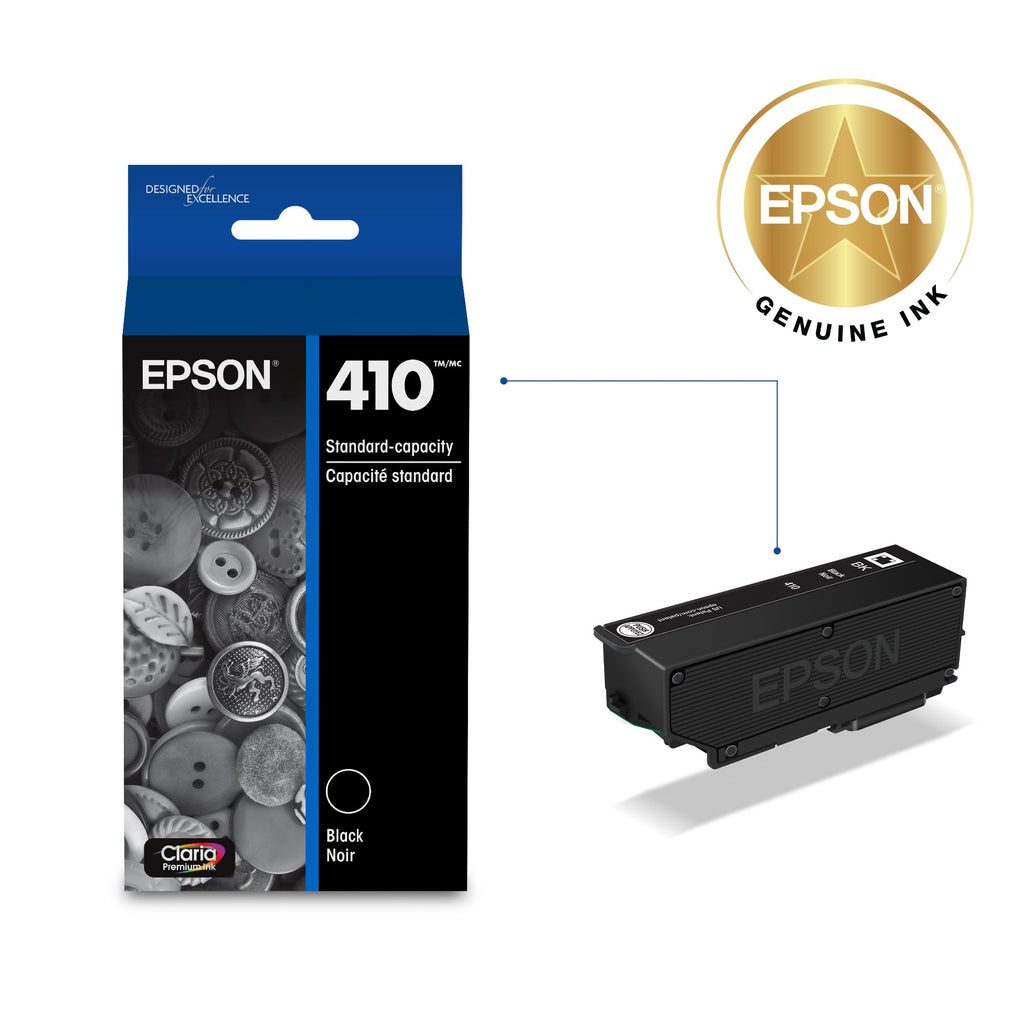 Epson 410 Claria Premium Ink Cartridge, Black (T410020)