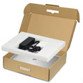 SOUNDANCE Laptop Shipping Box with Protection Foam, Brown Cardboard, Up to 17.3 Inches, 1 Pack