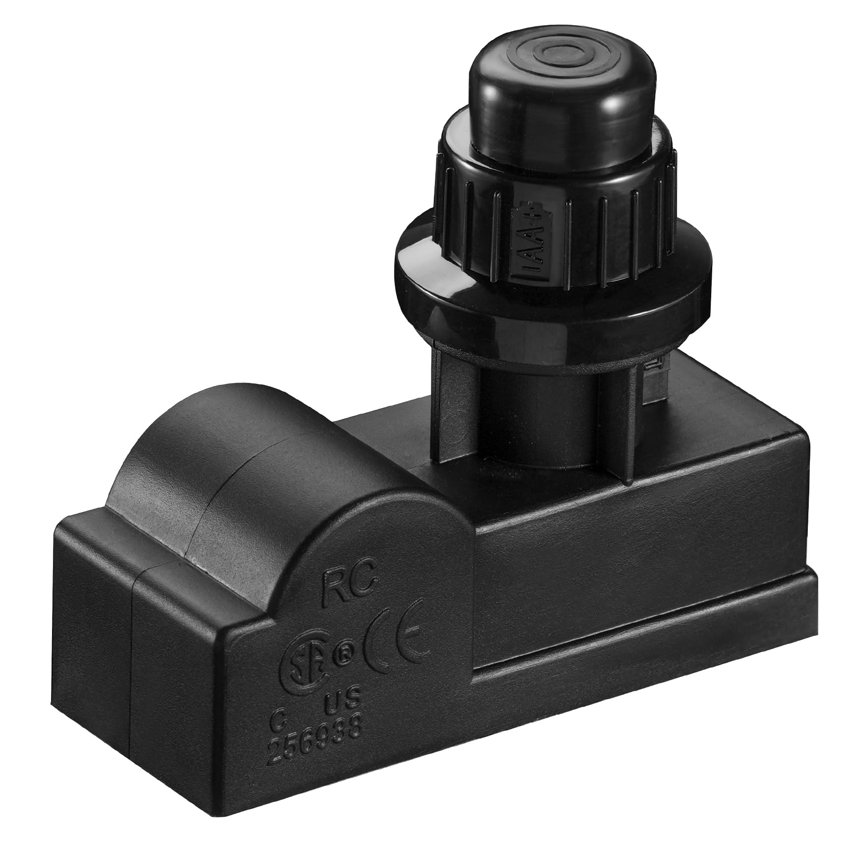 Onlyfire 14431 Universal Spark Generator Replacement for Select Gas Grill Models by Broil-Mate, Charbroil, and Others, 2 Male Outlet AA Battery Push Button Ignitor Igniter