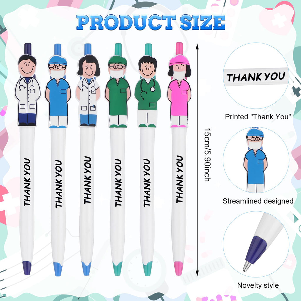 24 Pcs Nurse Appreciation Gifts Bulk Nursing Week Gifts Inspirational Notebooks Nurses Pens Makeup Bags Bracelets 2026 Nurse Week Gift Thank You Gifts for Nurses Doctor Medical Staff Nursing Students