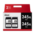 Valuetoner 245XL Ink Cartridge Replacement for Canon 245XL Black Ink Combo Pack PG-245XL 245 XL for PIXMA TR4520 MX492 TS3122 MX490 MG3022 MG2522 MG2920 MG2922 MG2924 MG2420 MG2520 Printer (2 Black)