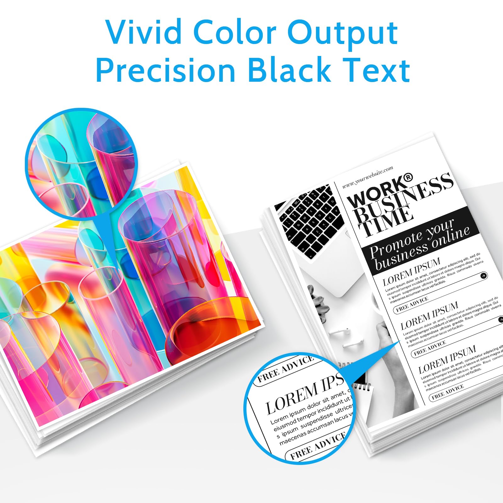High Yield 61XL Black Ink Cartridge Compatible for HP 61 Ink Cartridge Compatible for HP Envy 4500 Ink fit for Envy 5530 5534 5535 DeskJet 1000 1010 2540 2541 3050 OfficeJet 4630 4635 2620 Printer