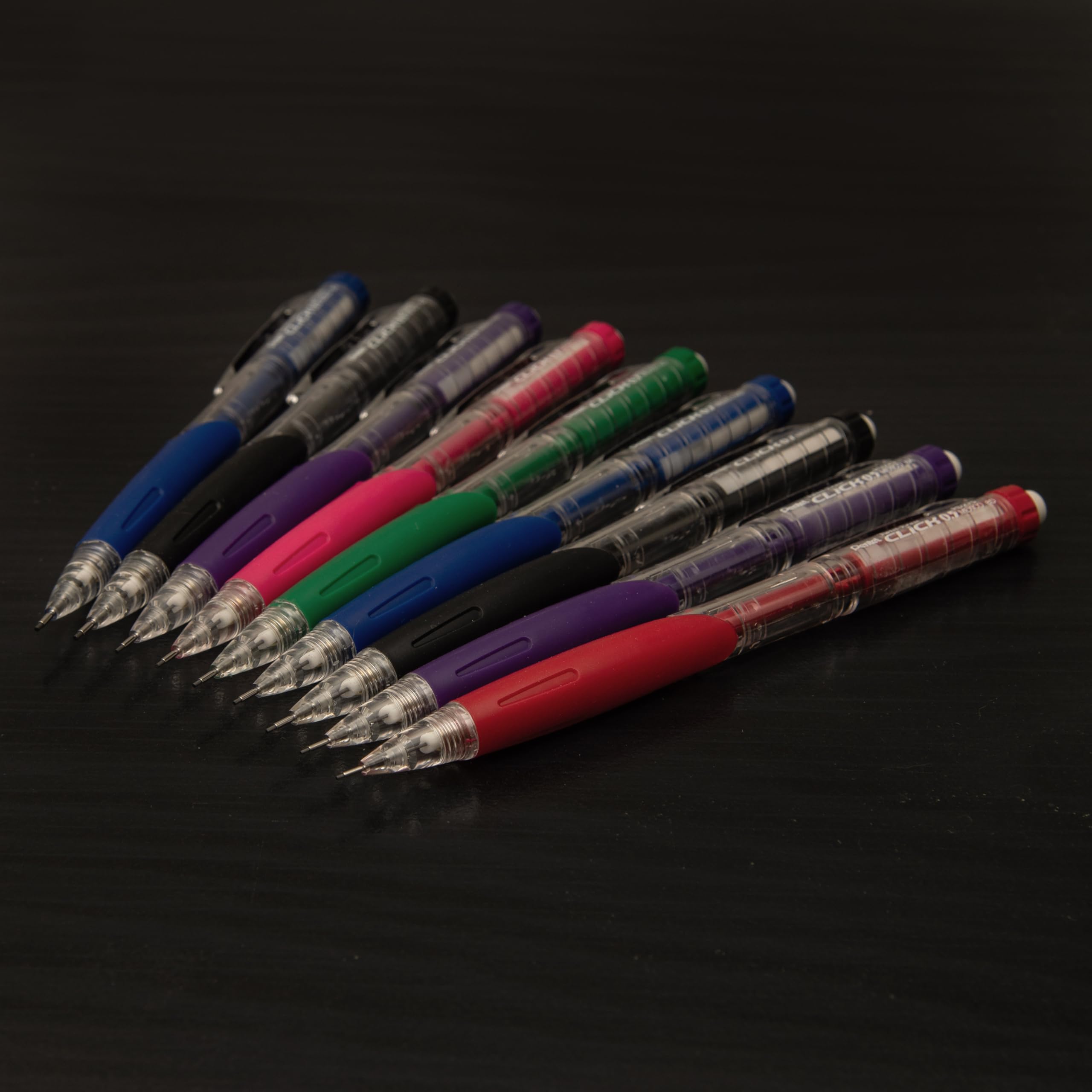Pentel Twist-Erase Click Mechanical Pencil, 0.7mm, #2 Medium Lead, 6/Pack (PD277TLBPS6M)