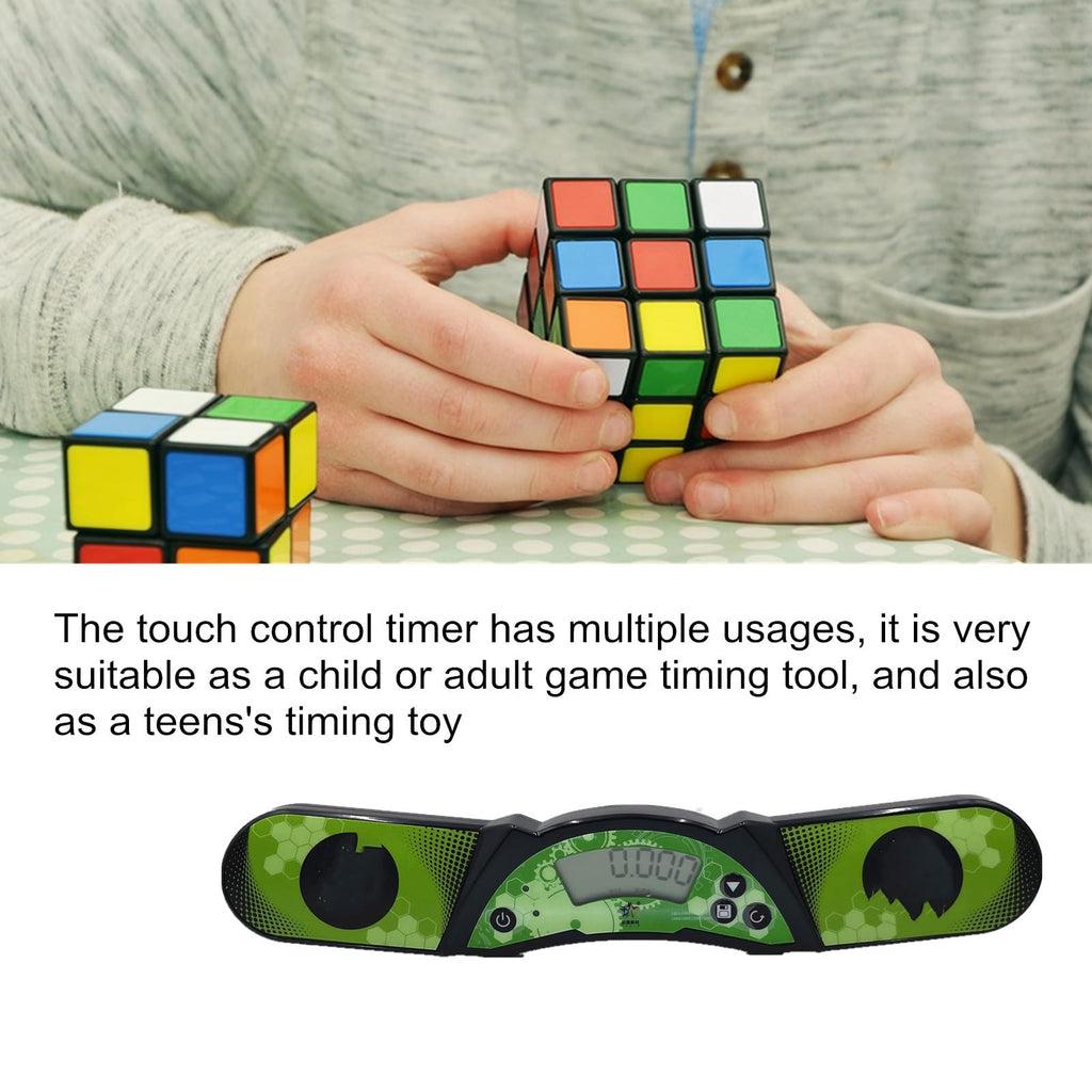 Speed Timer for Cube, Touch Control Professional Timer Machine with Display, Automatic Calculation for Competition, for Educational for Birthday, Christmas