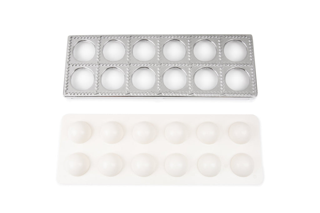Fox Run Ravioli Maker, Aluminum, Makes 12 1.5" Raviolis