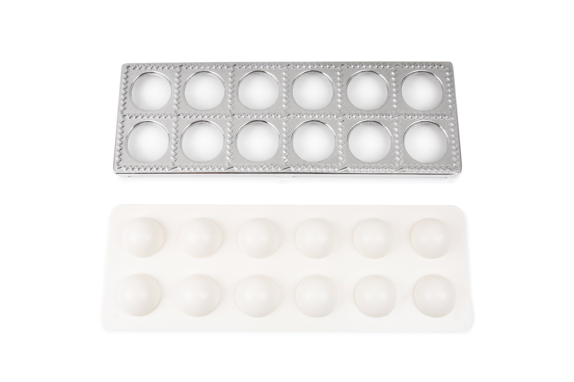 Fox Run Ravioli Maker, Aluminum, Makes 12 1.5" Raviolis