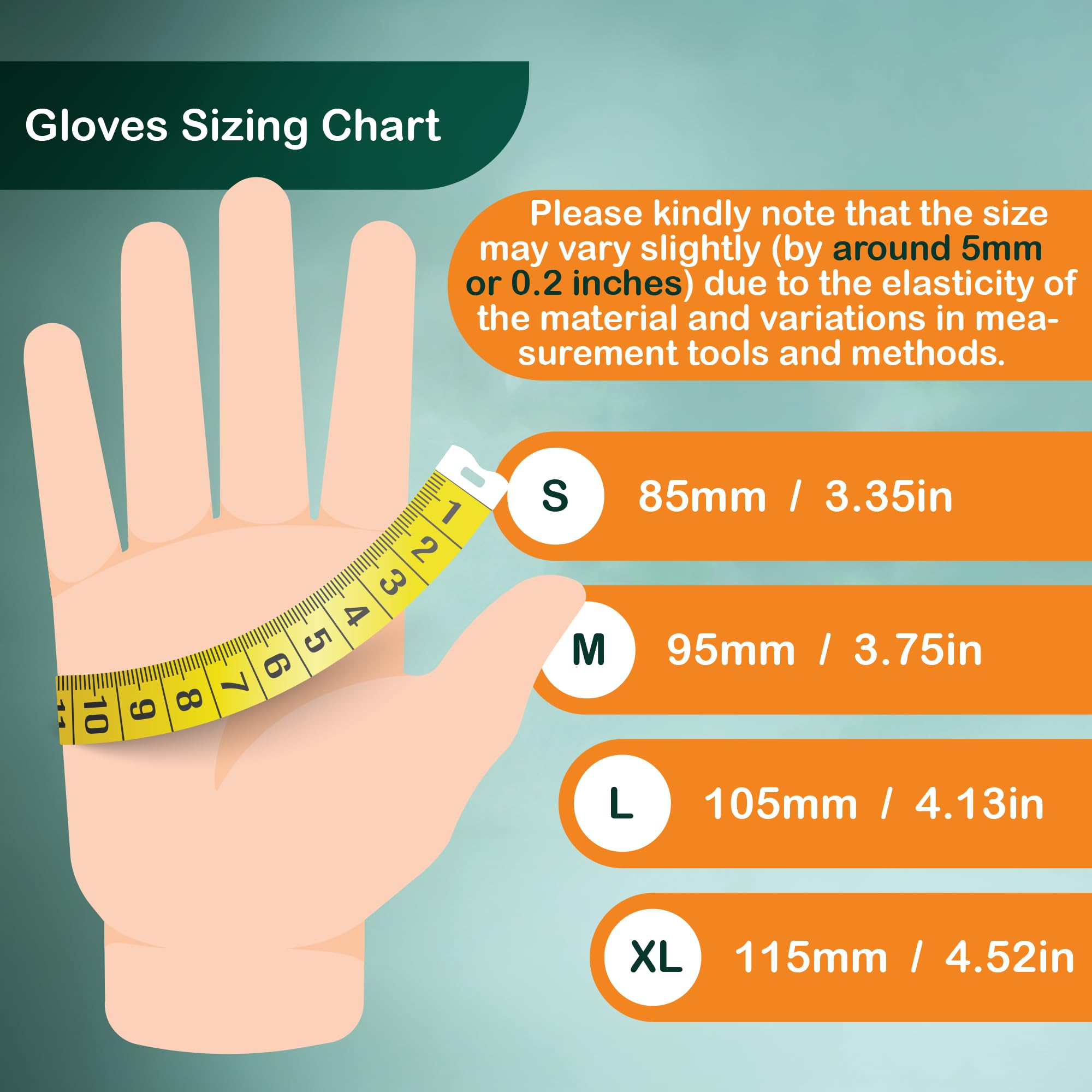 MiraPak Black Nitrile Disposable Gloves 6 Mil Extra Strength, Food-Safe,Latex & Powder Free, Textured Fingertips Gloves (Large)