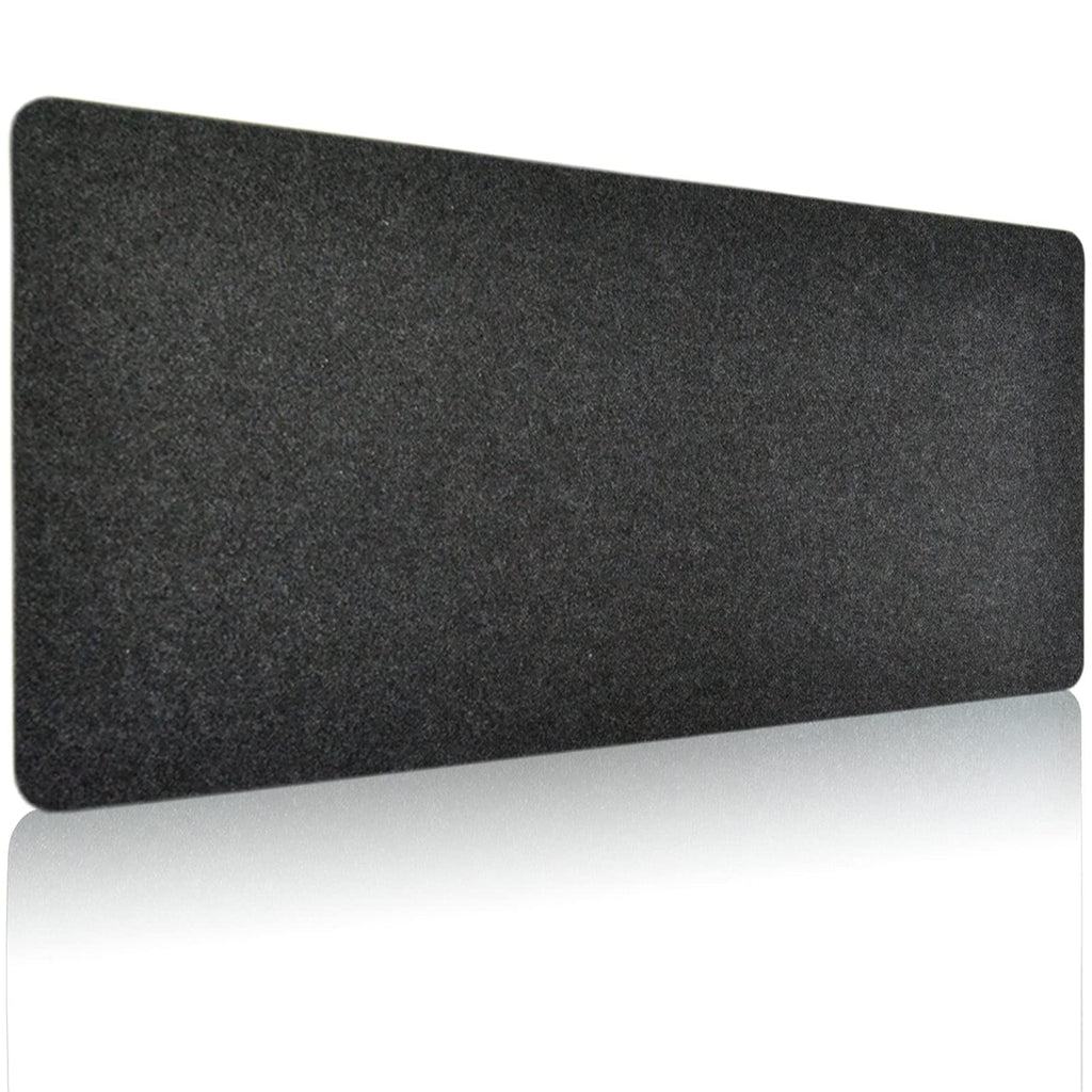 DAWNTREES Desk Mat, Felt Desk Pad,40''x16'' Large Full Mouse Pad, Keyboard Mat,100X40cm Desk Pad Protector for PC,Computers, Laptops, Office and Home (Dark Gray)