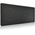 DAWNTREES Desk Mat, Felt Desk Pad,40''x16'' Large Full Mouse Pad, Keyboard Mat,100X40cm Desk Pad Protector for PC,Computers, Laptops, Office and Home (Dark Gray)