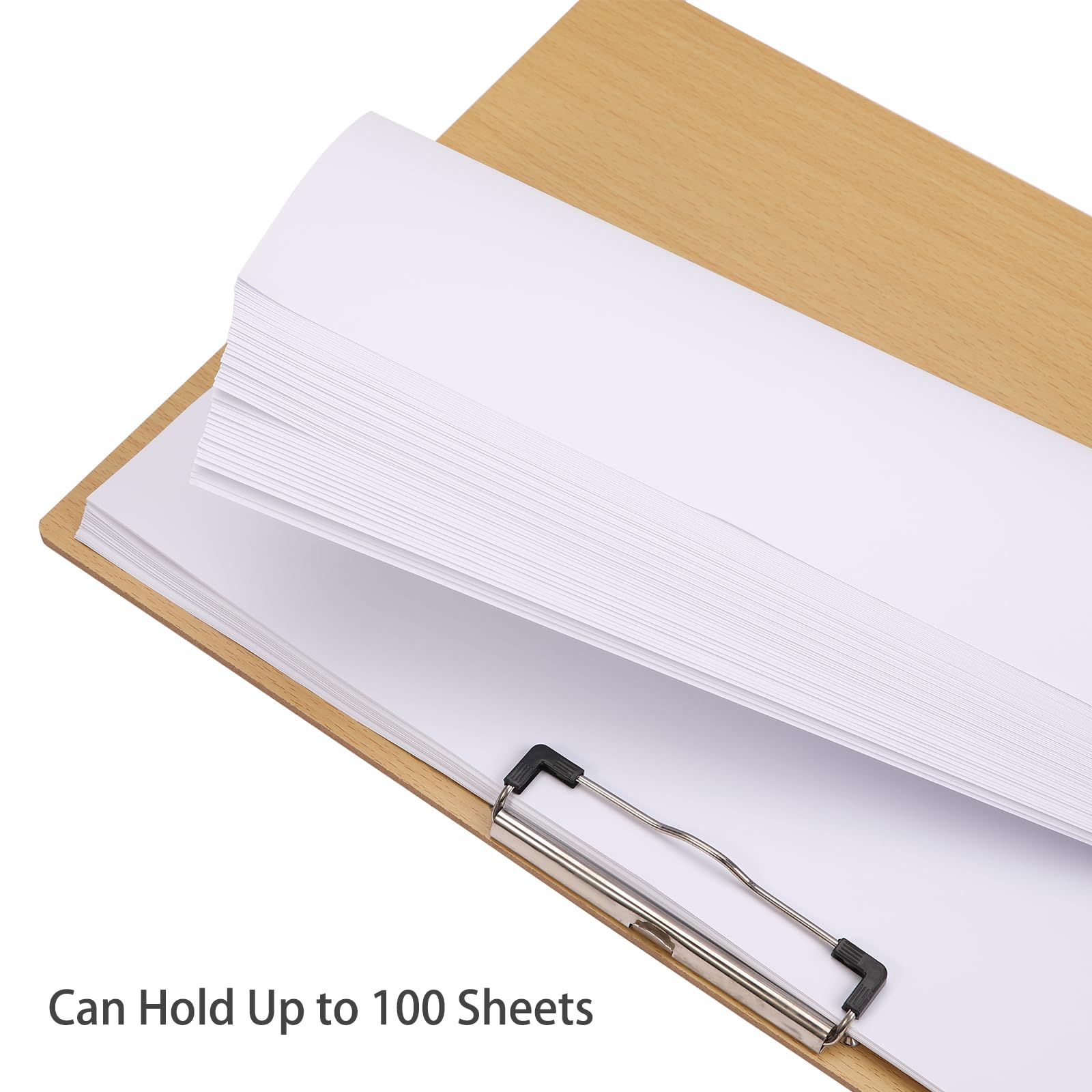 BOMKEE 2 Pack Extra Large Clipboard, 11x17 inch Legal Size Wooden Landscape Clipboard Horizontal/Vertical Clipboards for Artists Drawing, Sketching