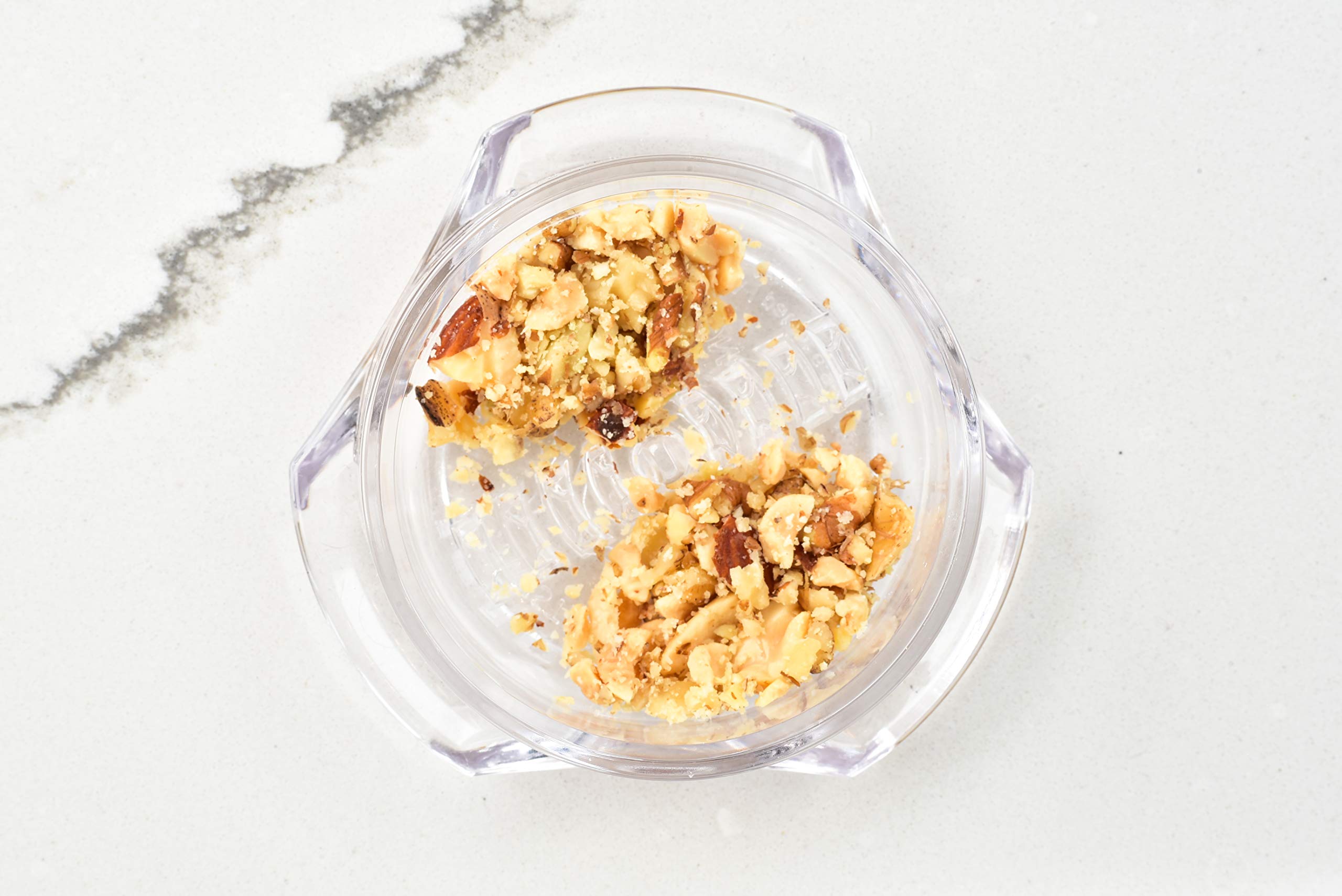 Nextrend Garlic Twister 4th Gen - Ginger, Herb, Nuts & More - Handheld Kitchen Mincer, BPA Free, Dishwasher Safe (Clear)