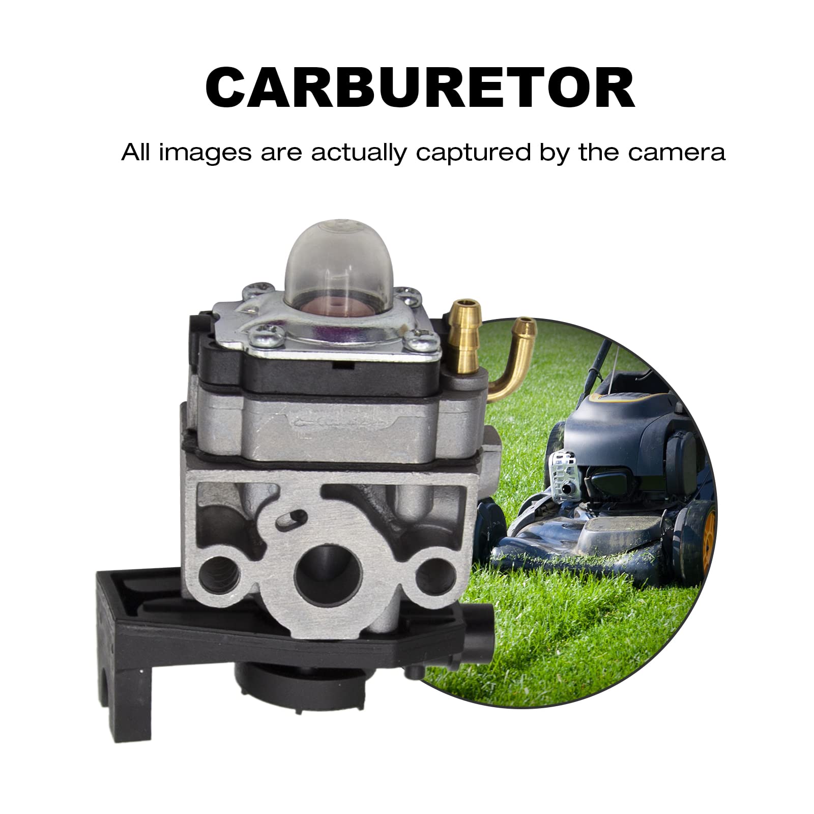 Saihisday GX35 GX25 Carburetor 16100-Z0H-825 Replacement for Honda GX25 GX25N GX25NT String Trimmer FG110 FG110K1 HHT25S 4 Stroke Engine Replaces #16100-Z0Z-034 16100-Z0Z-815 16100-Z0H-053 WYB-16C