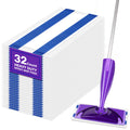 HOMEXCEL Multi-Layer Dry Floor Mop Pads Compatible with Swiffer WetJet-All Purpose Multi Surface Floor Cleaner Spray Mop Pads Refills for Hardwood Floor,32 Count