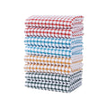 Oeleky Dish Towels for Kitchen, Cotton Kitchen Towels for Drying Dishes Pack of 8 (Multi B, 15X26 inches)