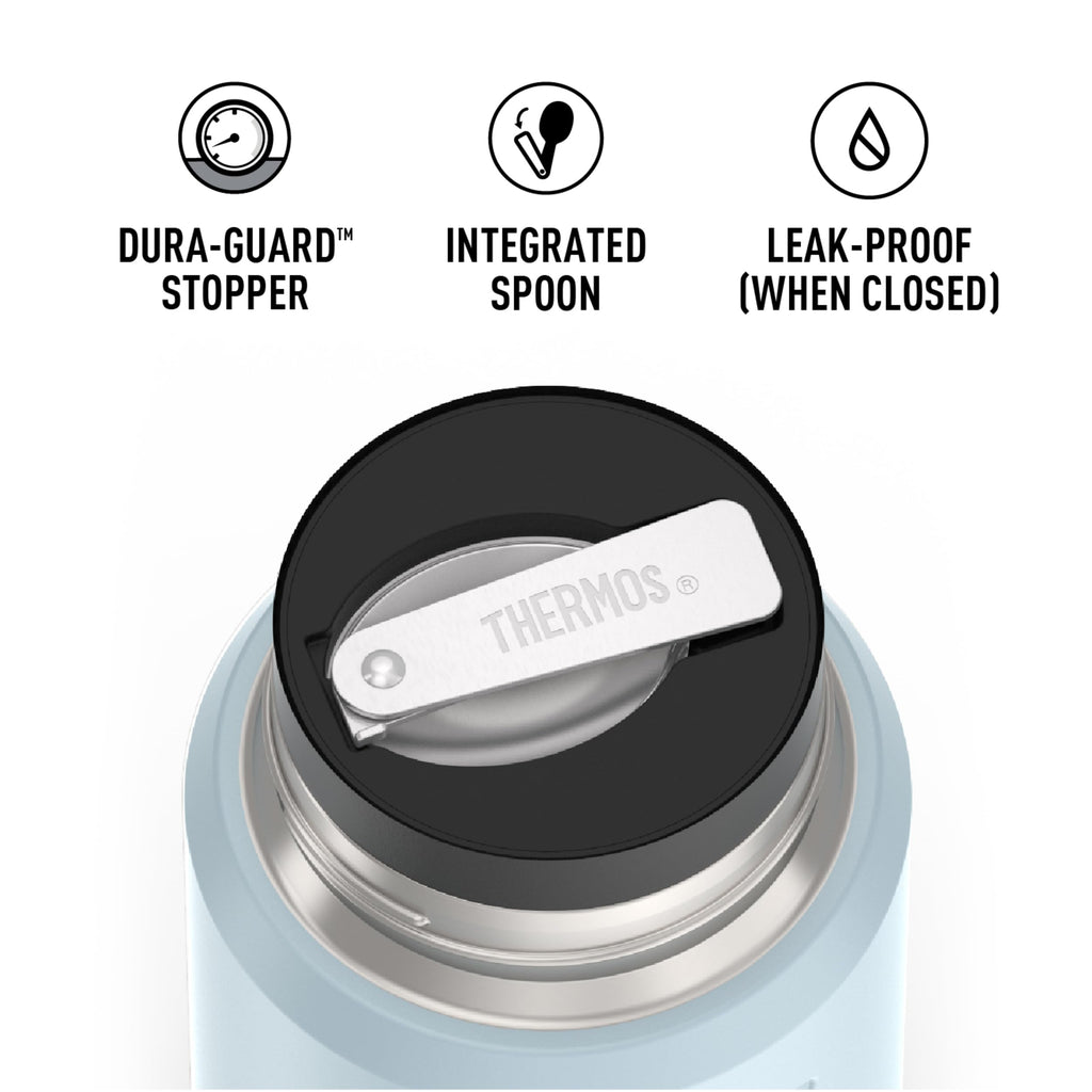 THERMOS, ICON Series, 16 Ounce Stainless Steel Vacuum Food Jar, Glacier
