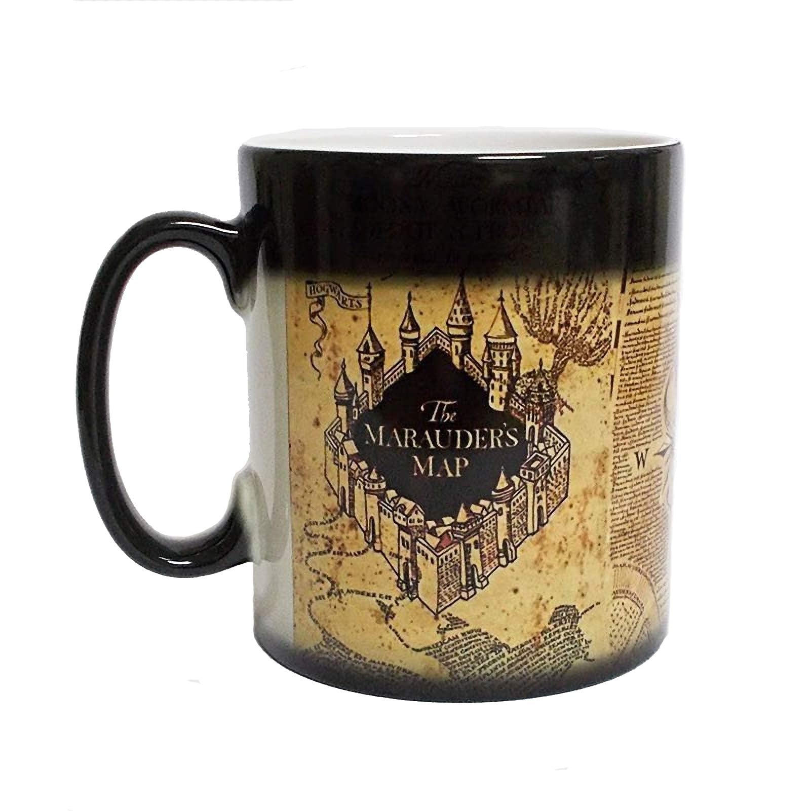 Inspired Marauders Map Morphing Mug Color Changing Coffee Mug Heat-Sensitive Reactive Ceramic Cup