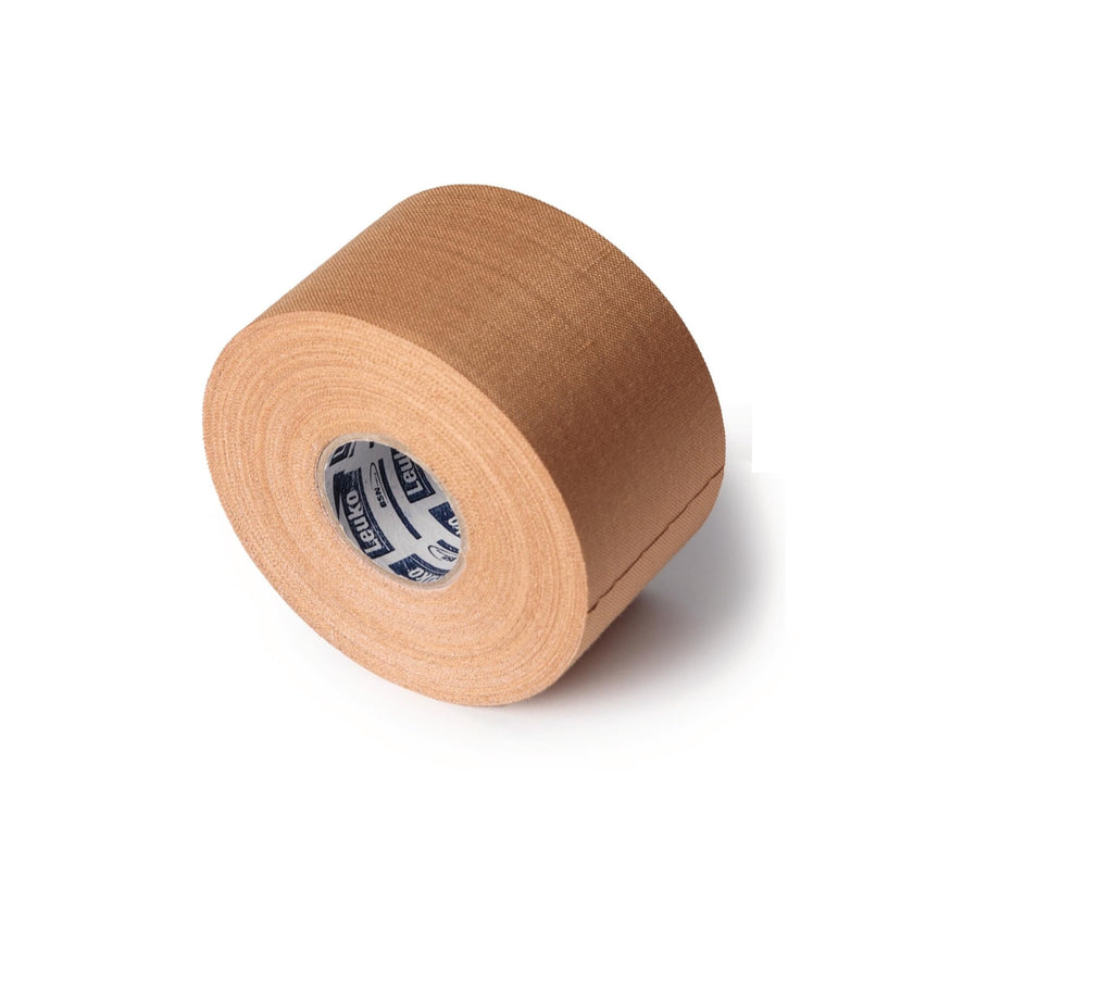 Leukotape P Rigid Medical Athletic Tape for Sprains and Injury Prevention, 3.8 cm x 13.7 m, Beige, 1 Roll