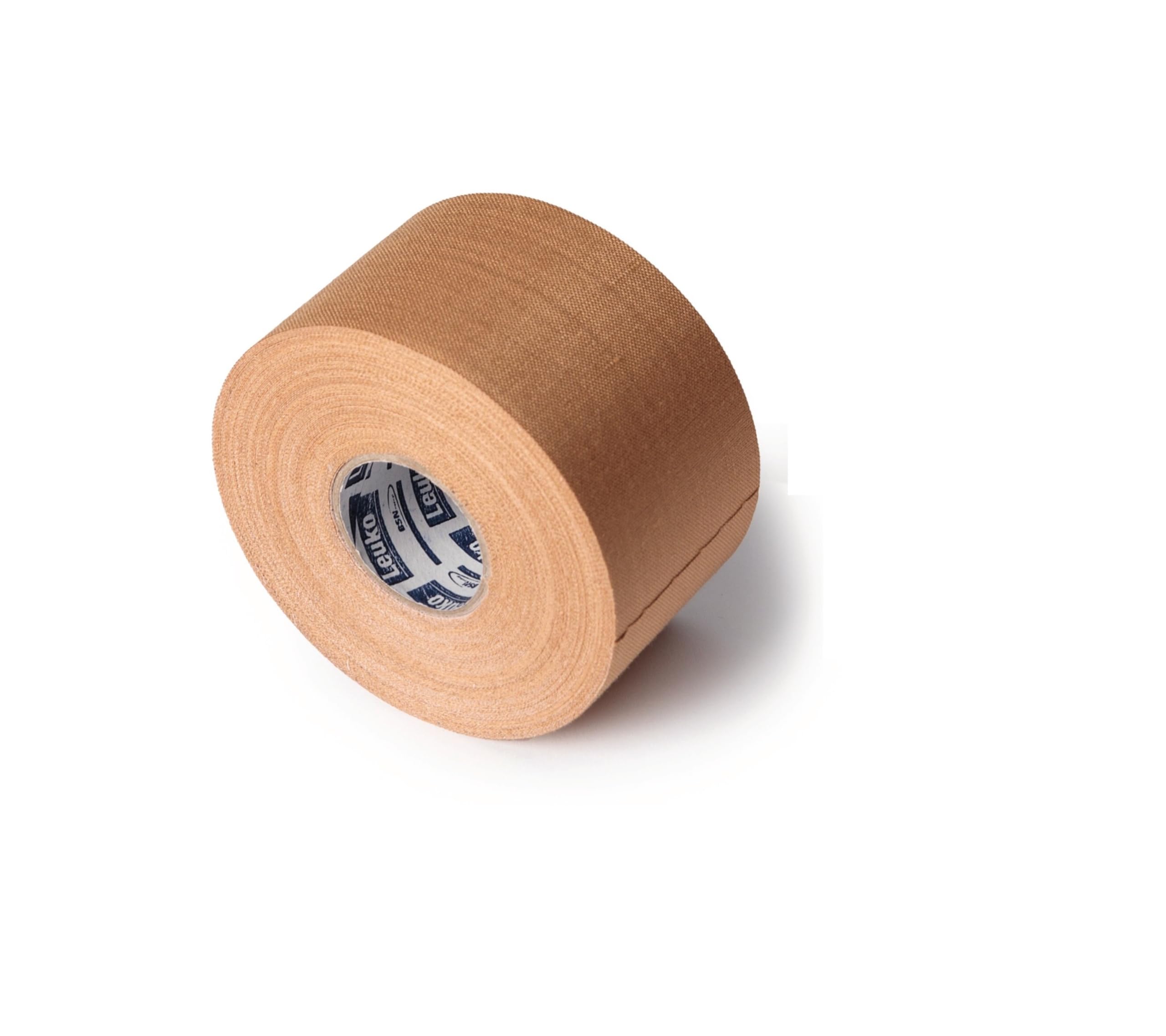 Leukotape P Rigid Medical Athletic Tape for Sprains and Injury Prevention, 3.8 cm x 13.7 m, Beige, 1 Roll