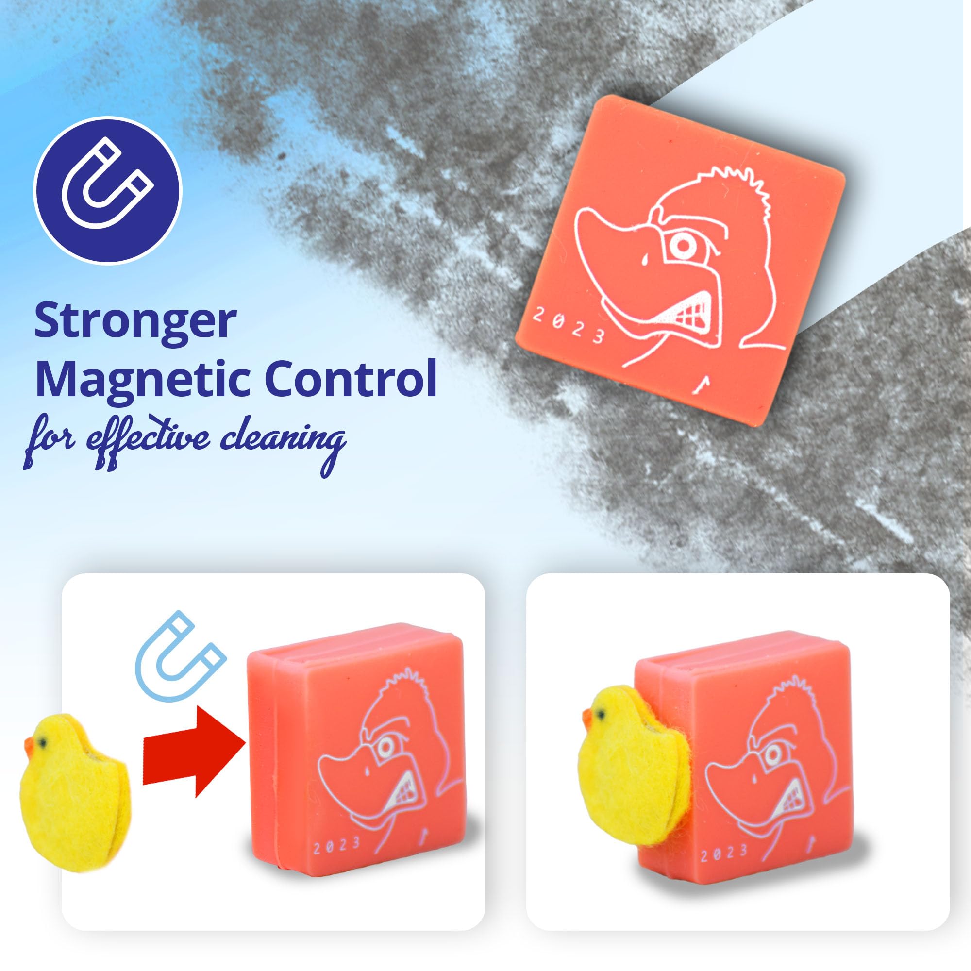 Super Scrubber Duckys Version 2.0 (Included: Free Mini Egg Scrubber and Extra Ducky Scrubber)