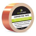 Premium Adhesive Copper Foil Tape - Double-Sided Conductive - 2 inch (50 mm) - EMI and RF Shielding, Paper Circuits, Electrical Repairs, Grounding, Arts and Crafts, Home Interior