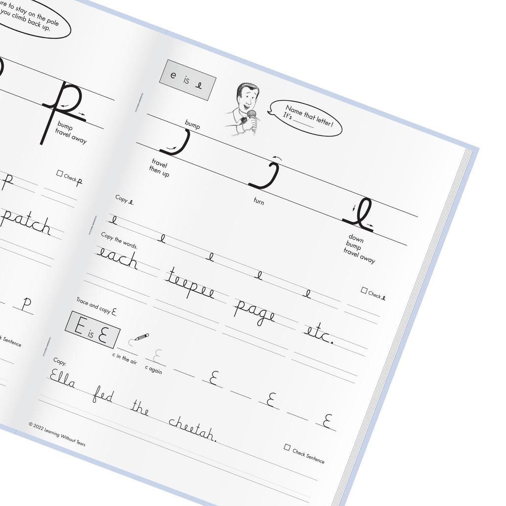 Learning Without Tears Cursive Success, Student Workbook, Age 9+, 4th Grade+, Handwriting Practice, Writing Book, School & Home, Language Arts, Tutoring