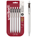 Uniball One Gel Pen 5 Pack; 0.7mm Medium Black Gel Ink | Office Supplies Sold by Uniball are Ballpoint Pen; Colored Gel Fine Point; Smooth Writing