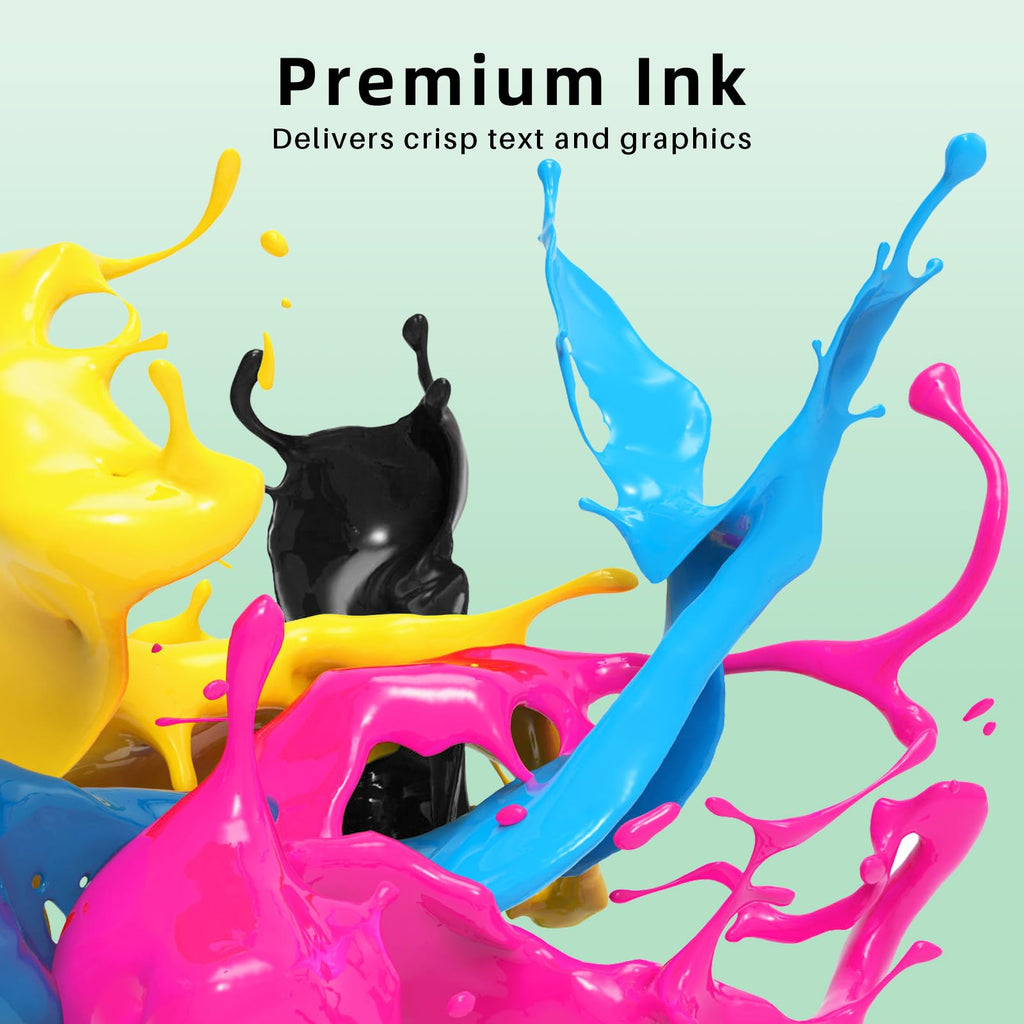 LC406 Ink Cartridges Compatible Replacement for Brother LC406 LC406XL LC 406 Ink Work with MFC-J4335DW MFC-J5855DW MFC-J6555DW MFC-J4535DW MFC-J6955DW Printer (Black Cyan Magenta Yellow)
