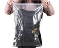 15 Pieces Large 5 Gallon Plastic Zipper Storage Bags 18x24 Inches Clear Reclosable Storage Bag