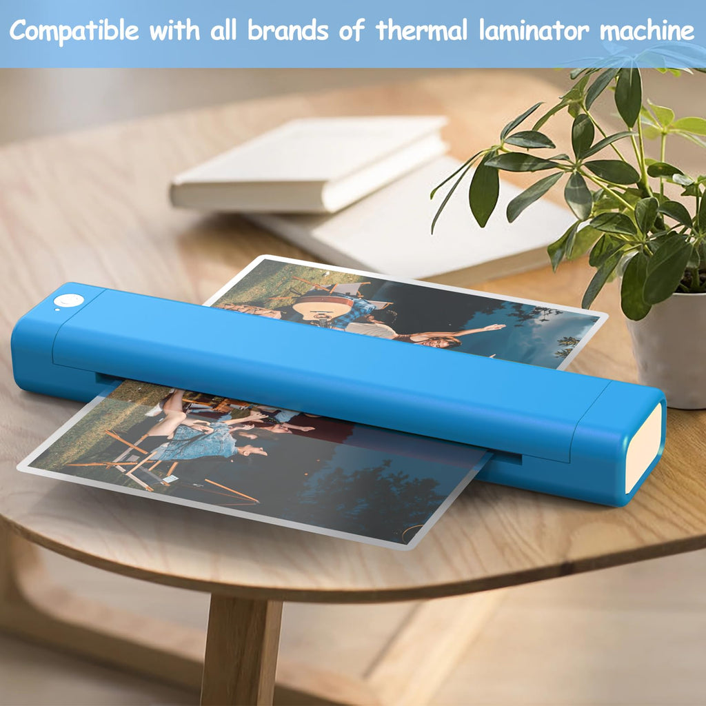InpourPack 3 Mil Laminating Sheet, Clear Thermal Laminating Pouches Letter Size Plastic Laminator Sheets 9 x 11.5 Inch (3 mil / 200 pcs)