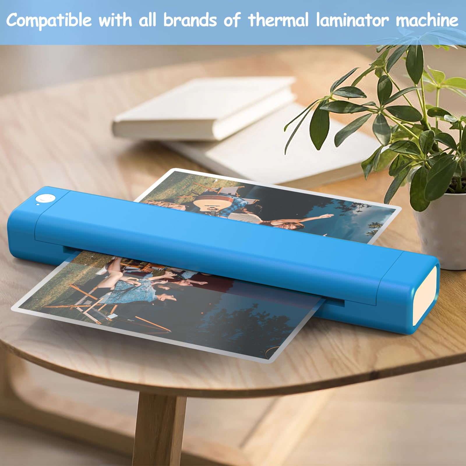 InpourPack 3 Mil Laminating Sheet, Clear Thermal Laminating Pouches Letter Size Plastic Laminator Sheets 9 x 11.5 Inch (3 mil / 200 pcs)