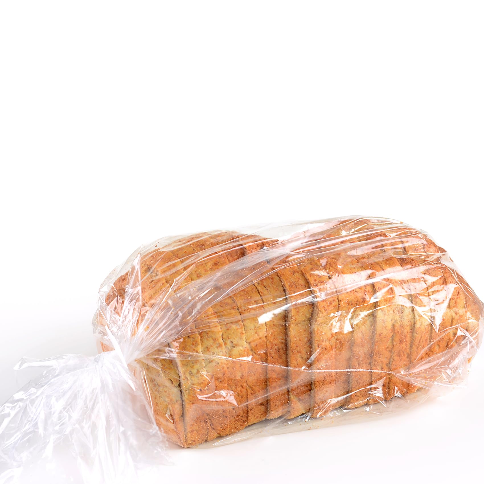 Large Bread Poly Bags,100 Pcs 22x6x10 Inch Bread Loaf Packing Bags with 100 Twist Ties,Clear Thick Gusseted Grocery Bakery Bag (Extra Large-22x6x10)