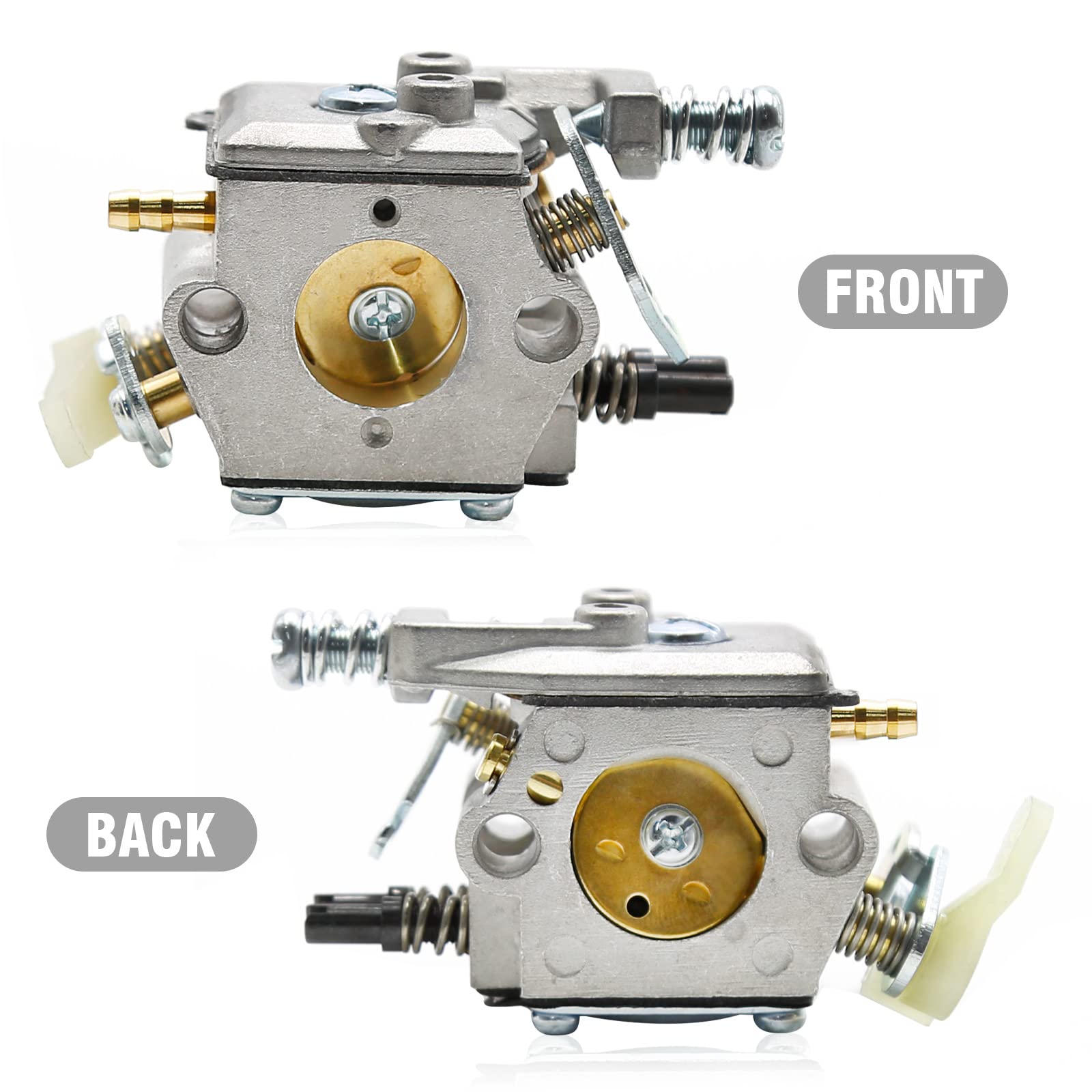 Anxingo Carburetor Replacement for Husqvarna 50 51 55 Chainsaw for Walbro WT-170-1 WA-82 503 28 15-04 538 24 28-93 Carb