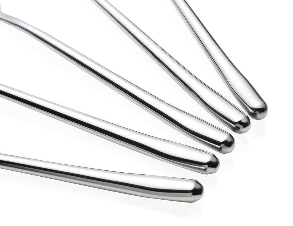 Miupoo Korean Soup Spoons Stainless Steel Long Handle Tablespoon Pack of 5