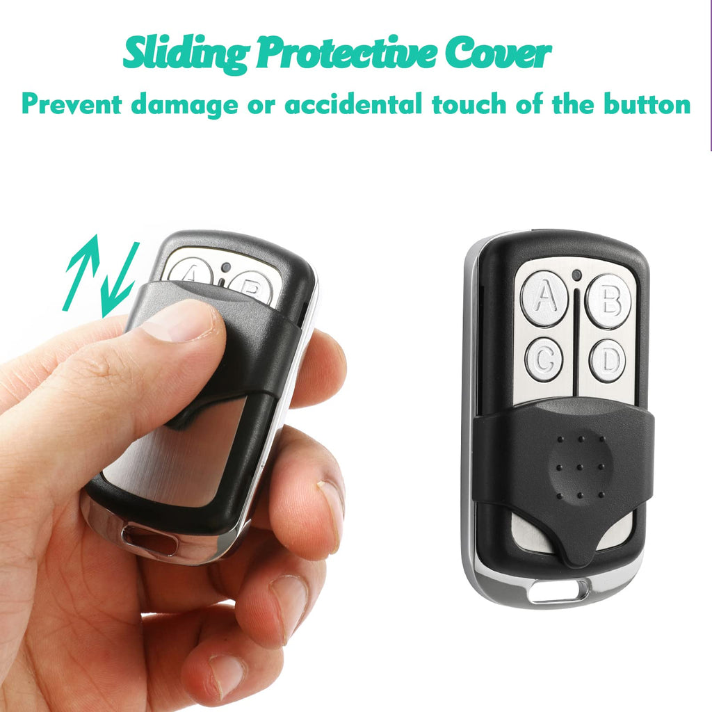 Keychain Garage Door Opener Remote Universal,for LiftMaster Chamberlain Craftsman Door Opener,373LM 973LM 81LM 893LM 893MAX 890MAX 953EV,2 Pack